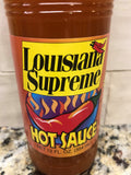 3 Bottles of Louisiana Supreme Hot Sauce, 12 oz