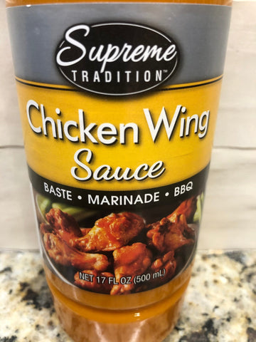 4 BOTTLES Supreme Tradition Chicken Wing Sauce Buffalo Dip 17 Oz Texas Pete