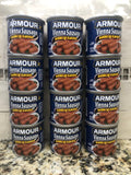 12 Cans Armour Barbecue Flavored Vienna Sausage Meat 4.6 oz Wiener FREE SHIP