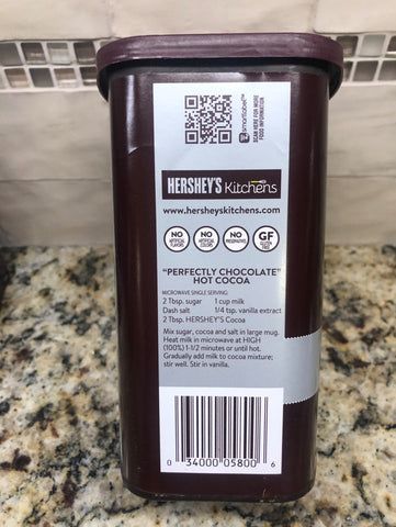 2 Cans Hershey's Unsweetened Cocoa Powder 23 oz Chocolate Milk Dessert Baking