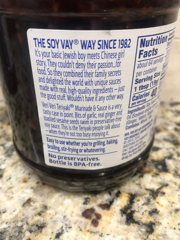 2 BOTTLES Soy Vay Veri Veri Teriyaki Sauce 42 oz Sesame Steak Chicken Rice