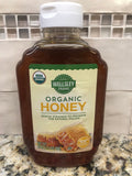 3 Bottles Wellsley Farms 100% Pure Organic Honey 24 oz Natural Pollen FREE SHIP