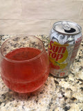 12 pack of DIET CHERRY LEMON SUN DROP Cans citrus cola SUNDROP Soda