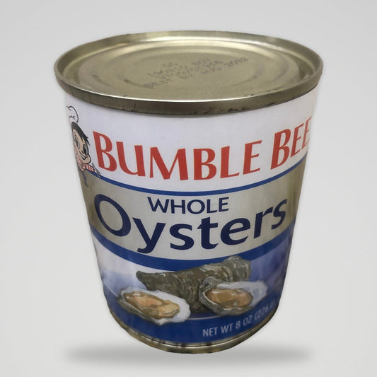 Bumble Bee Steamed Shucked Whole Oysters, 8 oz