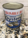 Bumble Bee Steamed Shucked Whole Oysters, 8 oz