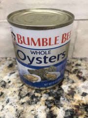 Bumble Bee Steamed Shucked Whole Oysters, 8 oz
