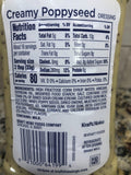 Kraft Creamy Poppyseed Salad Dressing, 16 oz