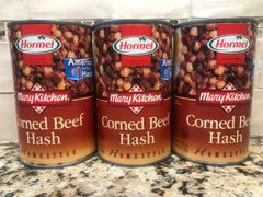 3 CANS Hormel Mary Kitchen Corned Beef Hash Sandwich Meat 25oz