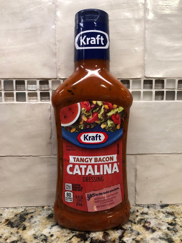 4 Bottles Kraft Tangy Bacon Catalina Salad Dressing 16 oz