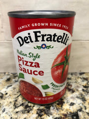 Hirzel Canning & Farms Dei Fratelli Pizza Sauce 15 oz Can Tomato Crust