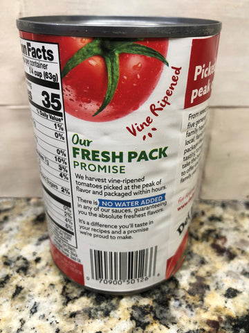 6 CANS Hirzel Canning Dei Fratelli Pizza Sauce 15 oz Can Tomato Crust