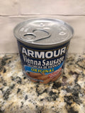 12 Cans Armour Original Vienna Sausage Meat 4.6 oz Wiener Franks FREE SHIP