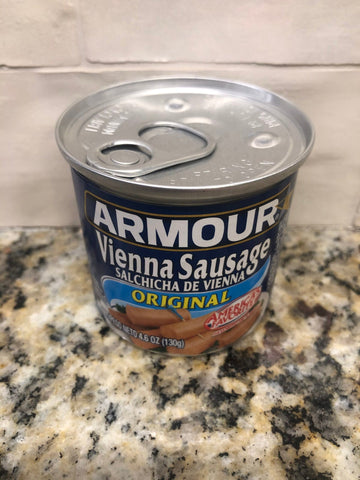 12 Cans of Armour Original Vienna Sausage Meat, 4.6 oz