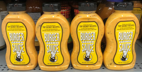 4 BOTTLES Todd Wilbur's Top Secret Recipes Burger Special Sauce 10 oz Big Mac