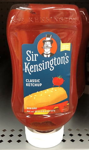 3 BOTTLES Sir Kensington's Classic Tomato Ketchup 20 oz Catsup French Fries