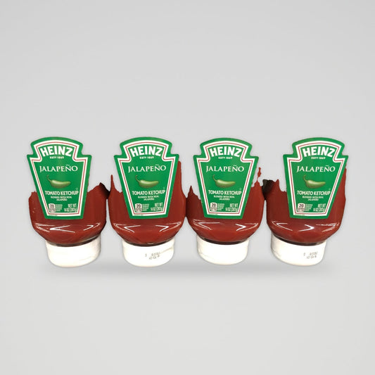 4 Bottles of Heinz Jalapeno Tomato Ketchup, 14 oz