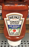 4 BOTTLES Heinz No Sugar Added Tomato Ketchup 13 oz Catsup French Fries