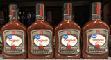 4 BOTTLES Great Value Original Barbecue Sauce Dip BBQ Pork Brisket