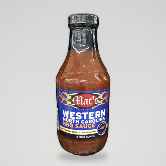 Mac's Speed Shop Western North Carolina BBQ Sauce, 16 oz