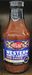 Mac's Speed Shop Western North Carolina BBQ Sauce 16 oz Bottle Barbecue