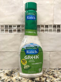 4 BOTTLES Hidden Valley Greek Yogurt Cucumber Dill Ranch Salad Dressing 12 oz