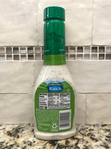 4 BOTTLES Hidden Valley Greek Yogurt Cucumber Dill Ranch Salad Dressing 12 oz