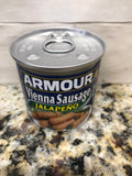 12 Cans Armour Jalapeño Vienna Sausage Meat 4.6 oz Wiener FREE SHIP