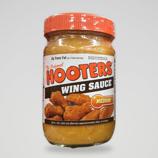 Hooters Foods Medium Wing Sauce, 12 oz