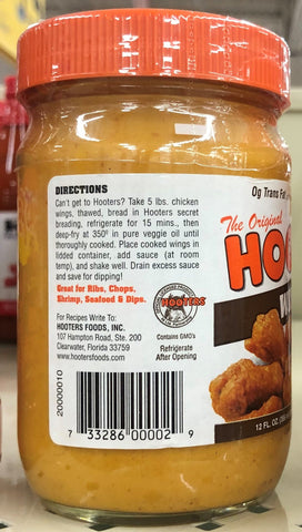 Hooters Foods Medium Wing Sauce, 12 oz