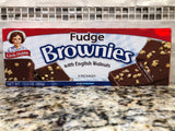 Little Debbie Fudge Brownies with English Walnuts 6 ct 13 oz Chocolate