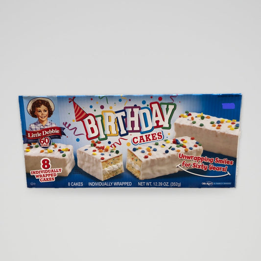 Little Debbie Happy Birthday Cakes 8 ct 12.39 oz