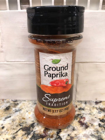 6 Jars Supreme Tradition Ground Paprika 3.17 oz