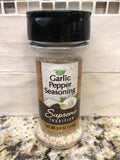 6 Jars of Supreme Tradition Garlic Pepper Seasoning, 12 oz