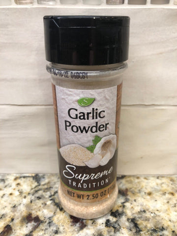 6 Jars of Supreme Tradition Garlic Powder, 2.5 oz