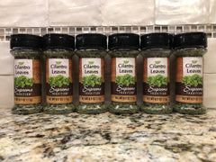 6 JARS Supreme Tradition Cilantro Leaves Seasoning .5 oz guacamole pizza