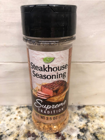 6 JARS Supreme Tradition Steakhouse Steak Seasoning 2.5 oz Ribeye Montreal