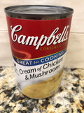 8 CANS Campbell's Condensed Cream of Chicken & Mushroom Soup 10.5 oz Can