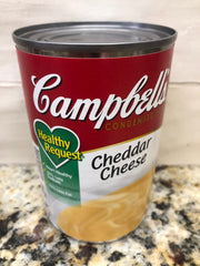 8 CANS Campbell's Condensed Healthy Request Cheddar Cheese Soup 10.75 oz. Can