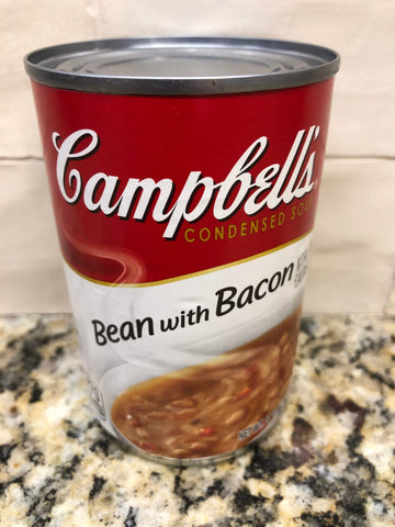 8 CANS Campbell's Condensed Bean with Bacon Soup 11.5 oz Can