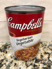 8 CANS Campbell's Condensed Vegetarian Vegetable Soup 10.5 oz Can