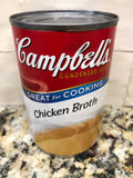 8 CANS Campbell's Condensed Chicken Broth 10.5 oz Can Soup