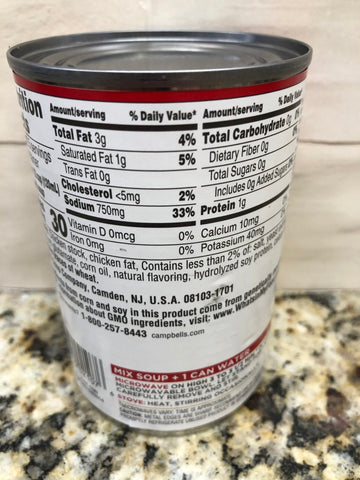 8 Cans of Campbell's Condensed Chicken Broth, 10.5 oz