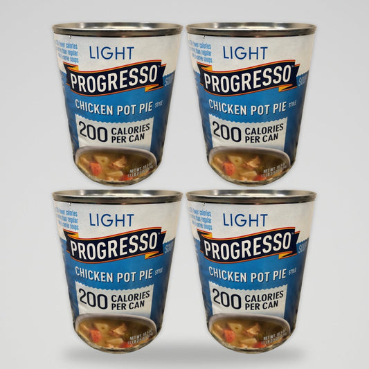 Progresso Light Low Fat Chicken Pot Pie Style Soup, 18.5 oz Cans