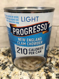 10 CANS Progresso Light New England Clam Chowder Soup 18.5 oz Can