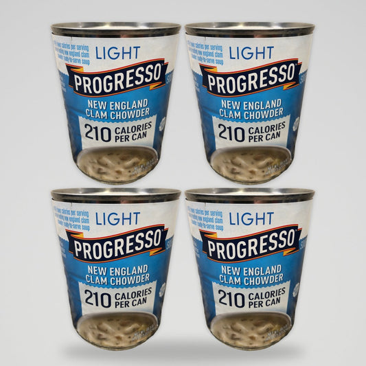 Progresso Light New England Clam Chowder Soup, 18.5 oz Cans