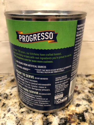 10 CANS Progresso Reduced Sodium Italian Style Wedding Soup 18.5 oz Can Meatballs (Copy)