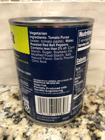 4 CANS Progresso Vegetable Classics Tomato and Roasted Red Pepper Soup 18.5 oz Can