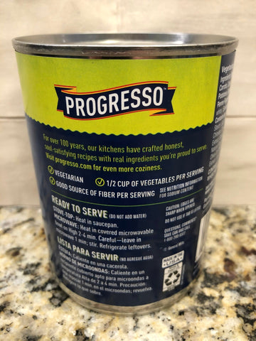 Progresso Vegetable Classics Minestrone Soup, 19 oz Cans