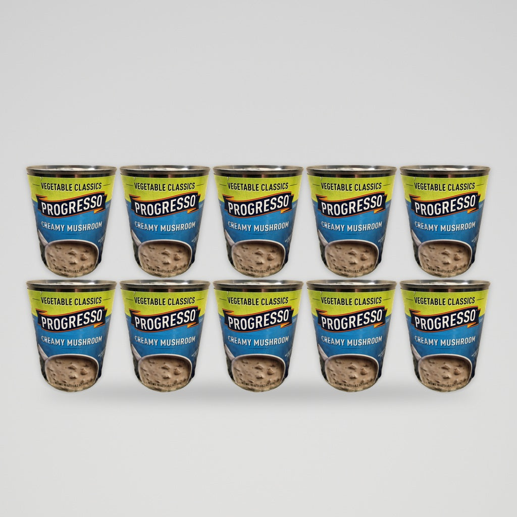 Progresso Vegetable Classics Creamy Mushroom Soup, 18 oz Cans