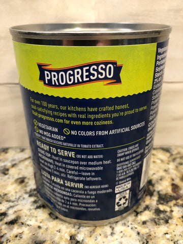 10 Cans of Progresso Vegetable Classics Creamy Mushroom Soup, 18 oz